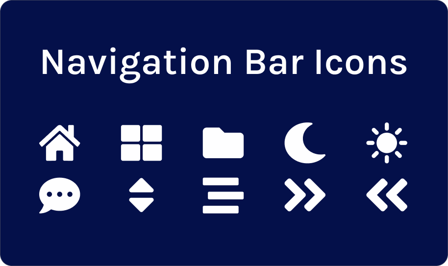 Navigation Bar Icons