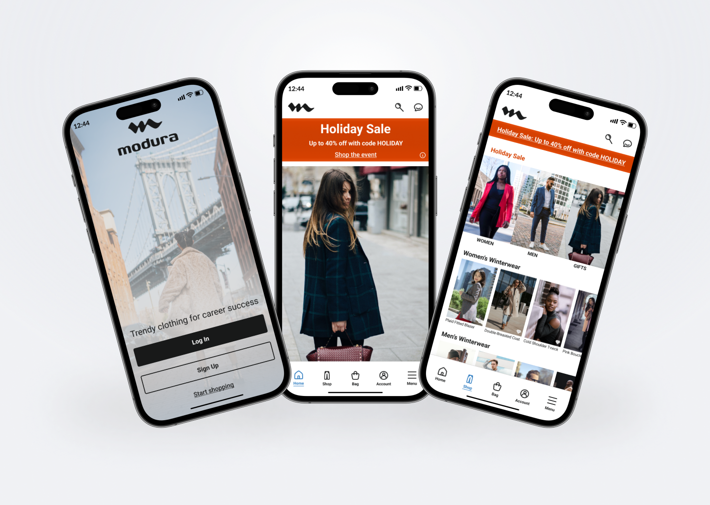 Modura E-commerce Clothing App